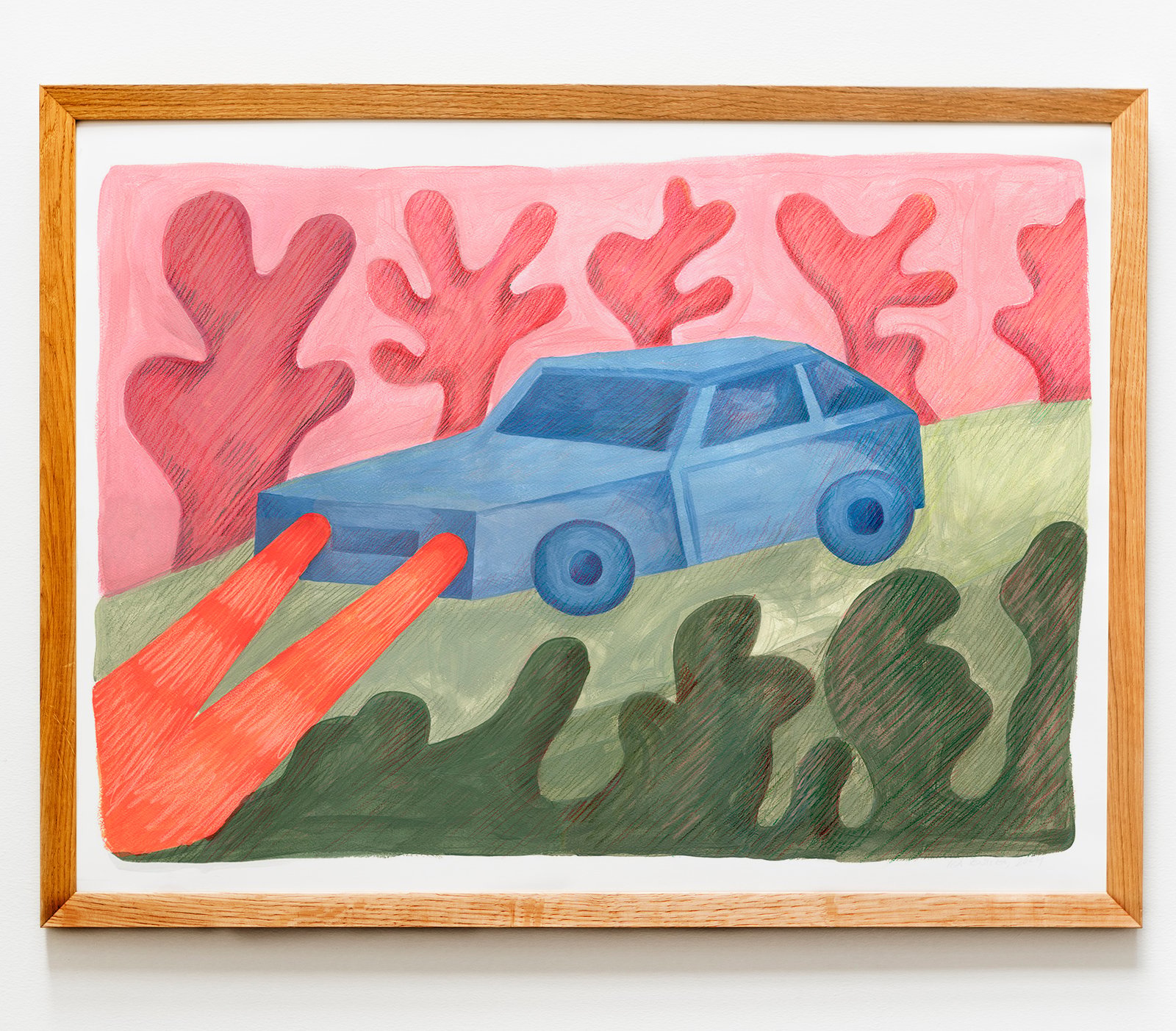 Automobile | Limited Edition Fine Art Giclée Print | iga kosicka